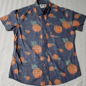 Urban pipeline Men Hawaiian Pineapple short sleeve